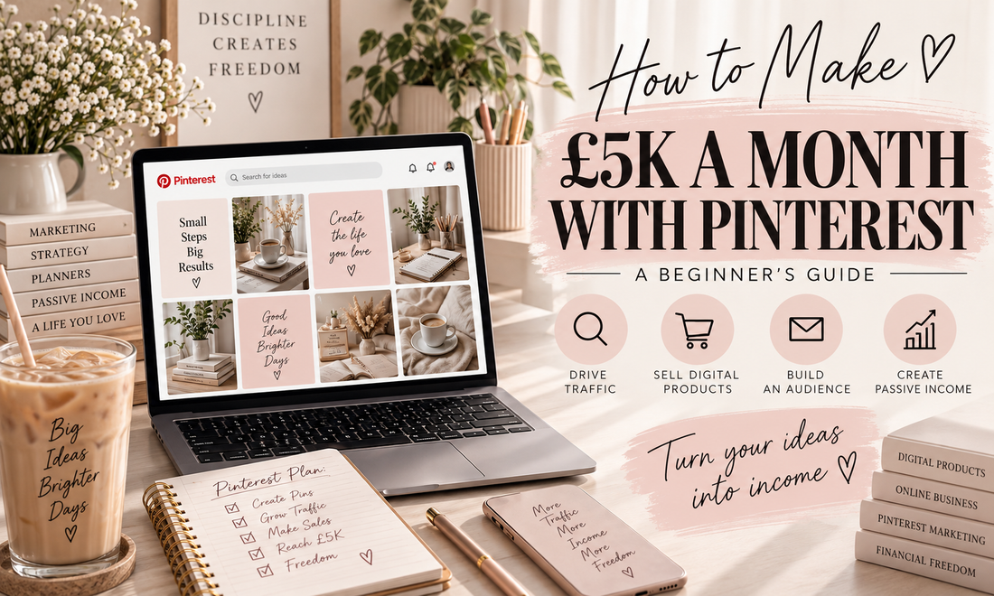How to Make £5K a Month with Pinterest: A Beginner’s Guide