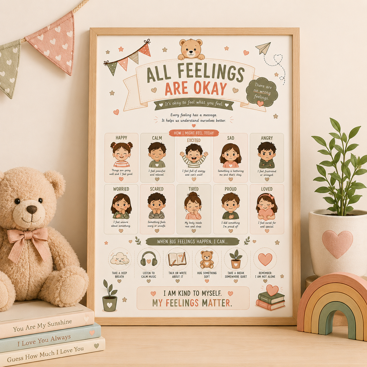 All Feelings Are Okay Poster