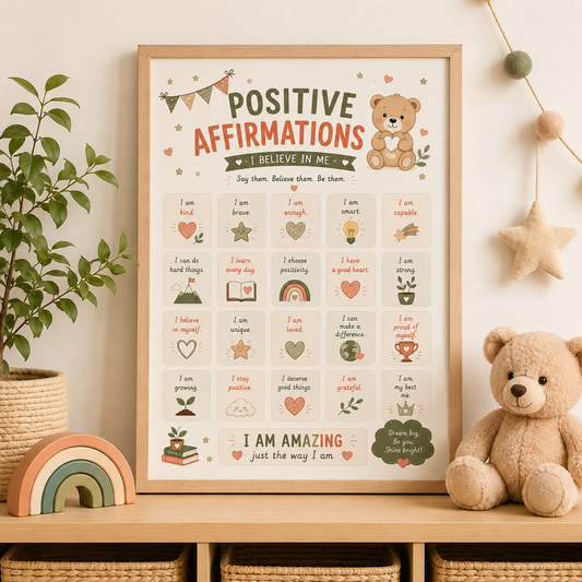 Positive Affirmations Poster