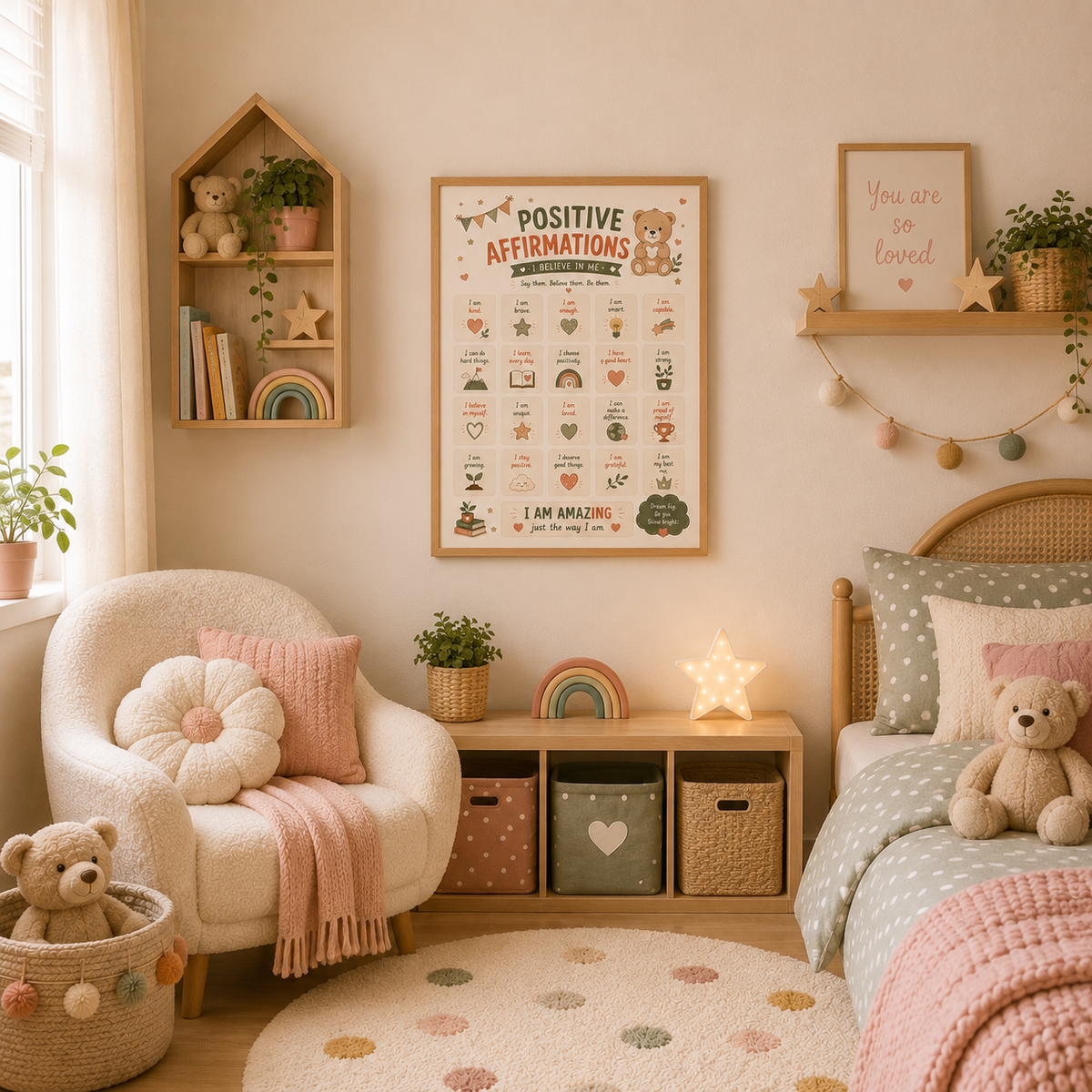 Positive Affirmations Poster