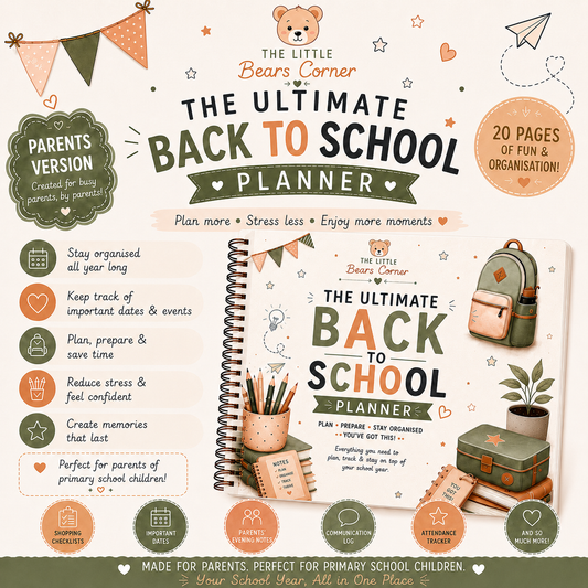 Parents Back To School Planner