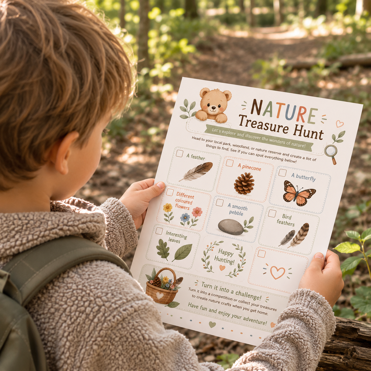 Nature Hunt Printable